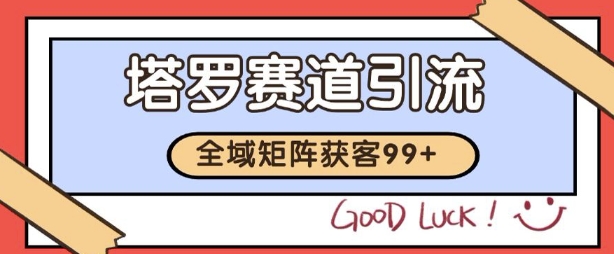 小红书某音塔罗赛道引流获客 自热矩阵日引200+【揭秘】-777网创网