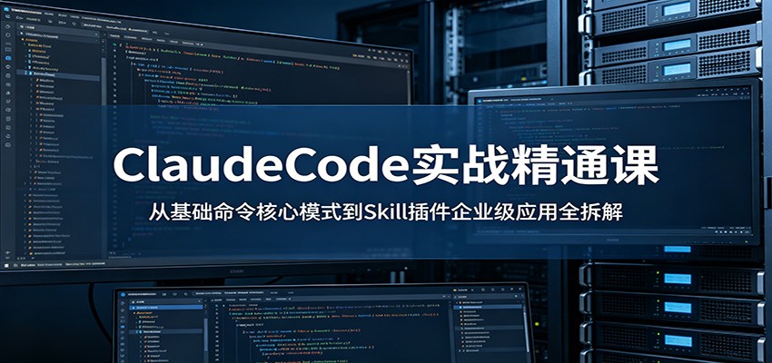ClaudeCode实战精通课：从基础命令核心模式到Skill插件企业级应用全拆解-777网创网