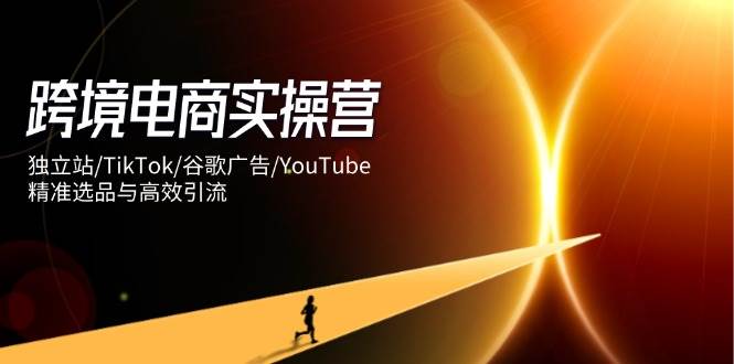 （14419期）跨境电商实操营：独立站/TikTok/谷歌广告/YouTube，精准选品与高效引流-777网创网