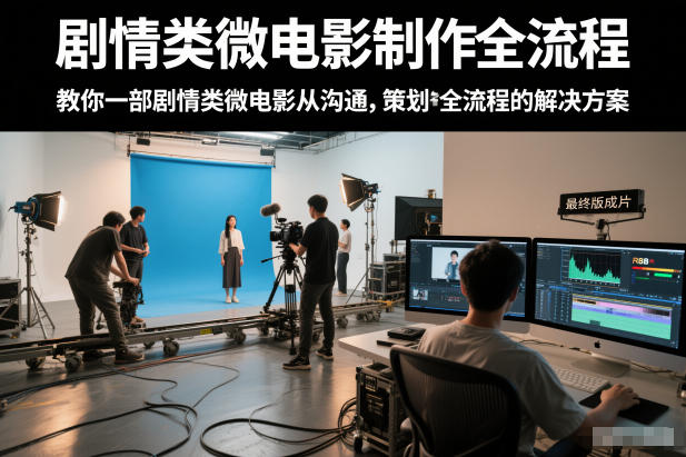 剧情类微电影制作全流程,教你一部剧情类微电影从沟通,策划到拍摄制作全流程的解决方案-777网创网
