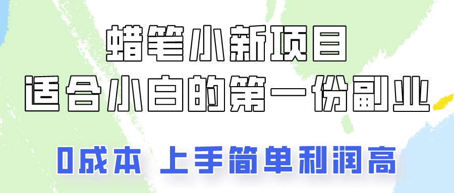 蜡笔小新项目拆解,0投入,0成本,小白一个月也能多赚3000+-777网创网