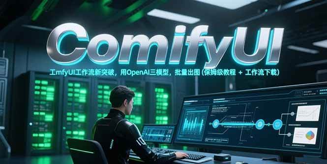 （15191期）ComfyUI工作流新突破，用OpenAI三模型，批量出图(保姆级教程+工作流下载)-777网创网