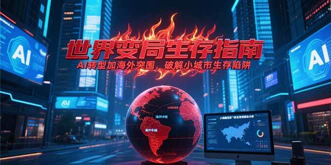 (15220期)付费文章《世界变局生存指南,AI转型加海外突围,破解小城市生存陷阱》-777网创网