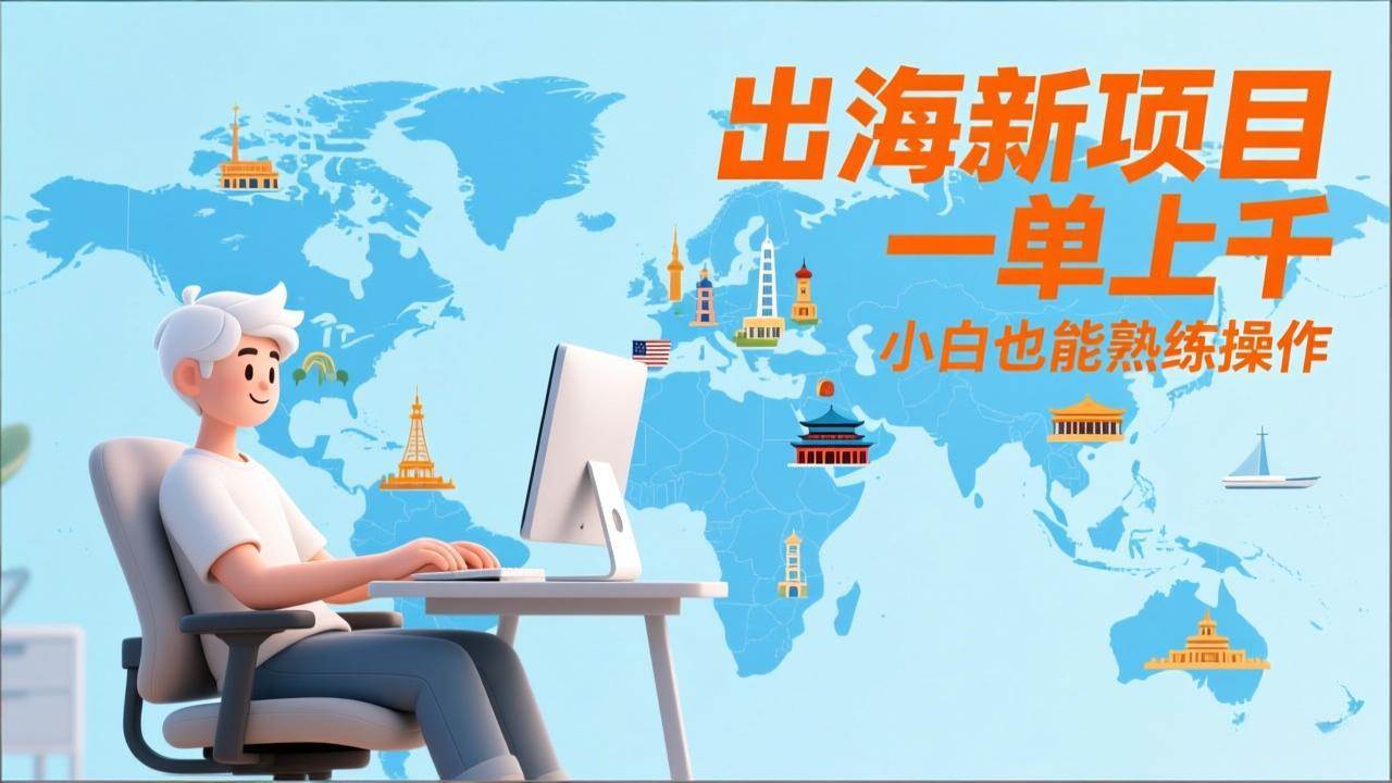 (17534期)出海新项目,一单上千,小白也能熟练操作 (17534期)出海新项目,一单上千,小白也能熟练操作