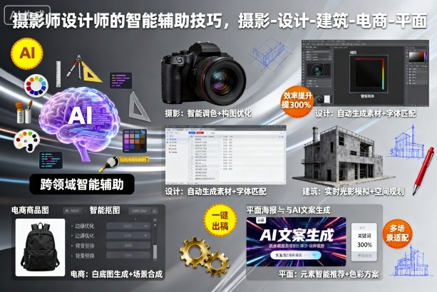 摄影师设计师的智能辅助技巧，摄影-设计-建筑-电商-平面-777网创网