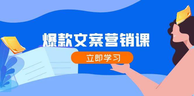 爆款文案营销课:公域转私域,涨粉成交一网打尽,各行业人士必备-777网创网