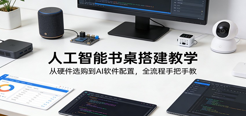 人工智能书桌搭建教学：从硬件选购到AI软件配置，全流程手把手教-777网创网