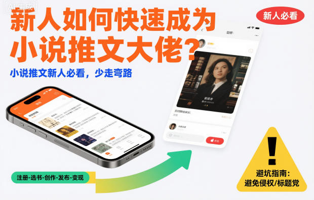 新人如何快速成为小说推文大佬？小说推文新人必看，少走弯路-777网创网