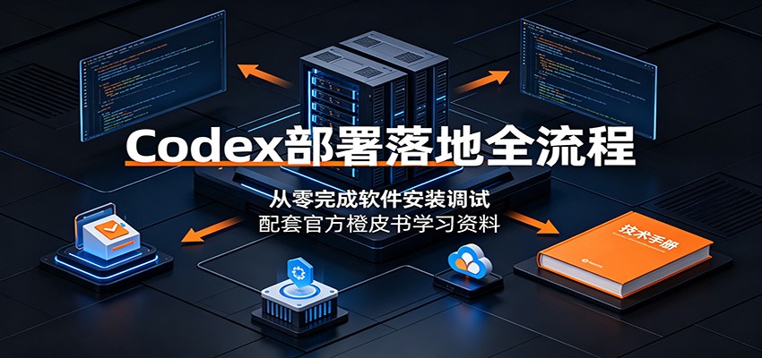 Codex部署落地全流程：从零完成软件安装调试，配套官方橙皮书学习资料-777网创网
