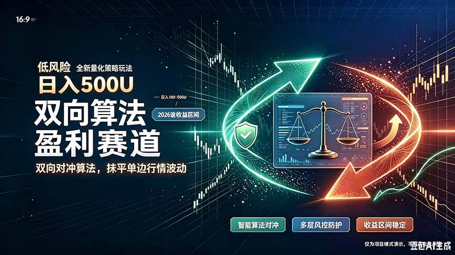 （20043期）算法对冲/EA量化，日入500刀，躺着赚钱！你把它当做“自动提款机”，它把你就爆了-777网创网