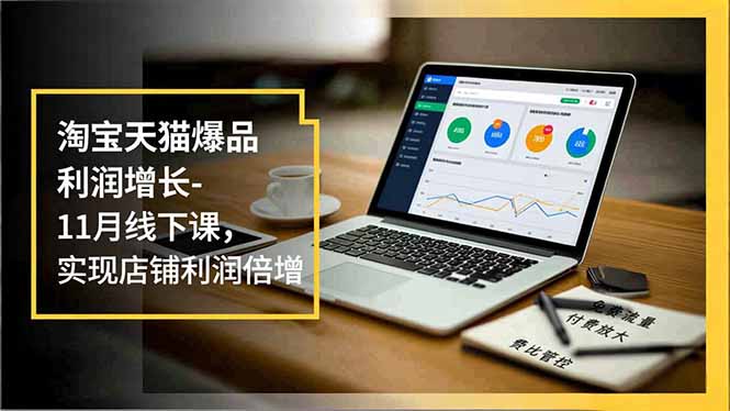 淘宝天猫爆品利润增长-11月线下课,免费流量、付费放大、费比管控,实现店铺利润倍增-777网创网